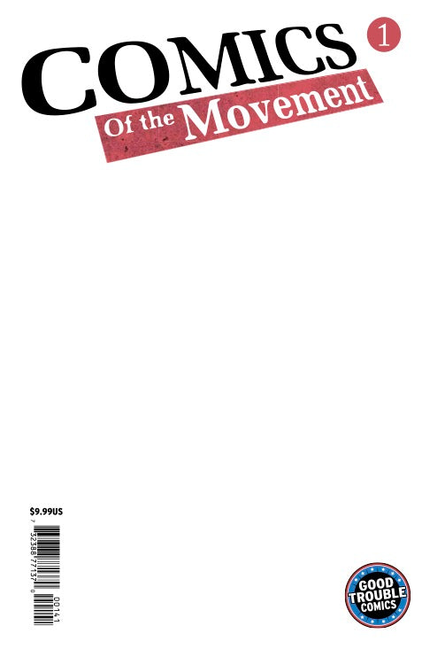 Comics Of The Movement #1 Cover D Blank