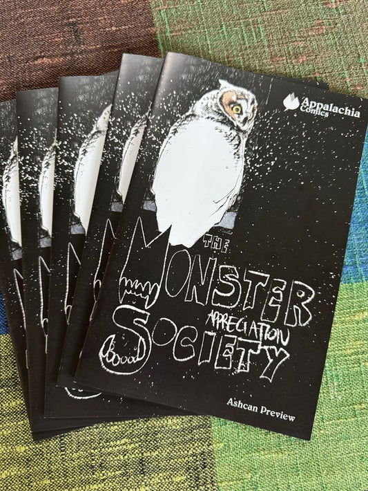 Signed & Remarqued Monster Appreciation Society Ashcan: Limited Edition
